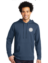 Performance Fleece Pullover Hooded Sweatshirt / Navy  / Landstown High School Water Polo