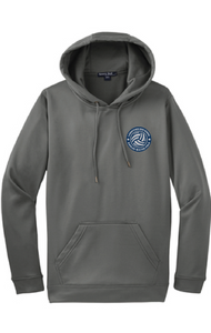 Performance Fleece Hooded Pullover / Dark Smoke Grey / Landstown High School Water Polo