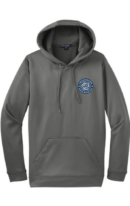 Performance Fleece Hooded Pullover / Dark Smoke Grey / Landstown High School Water Polo