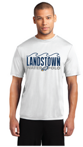 Performance Tee / White / Landstown High School Water Polo
