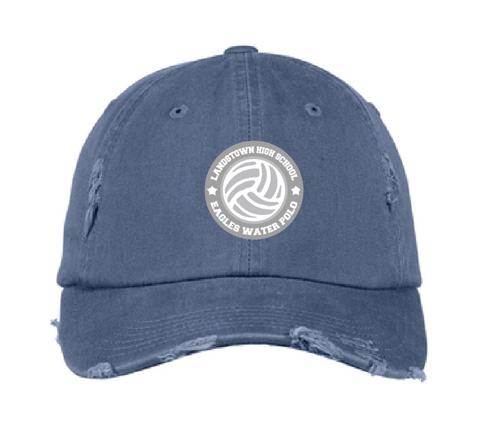 Distressed Cap / Scotland Blue / Landstown High School Water Polo