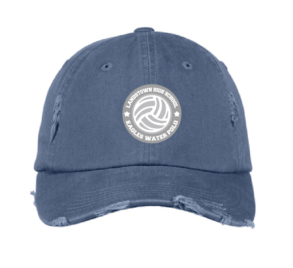 Distressed Cap / Scotland Blue / Landstown High School Water Polo