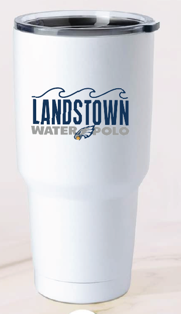 32 oz Stainless Steel Tumbler / Landstown High School Water Polo