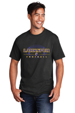 Core Cotton Tee / Black / Larkspur Middle School Football