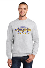 Core Fleece Crewneck Sweatshirt / Ash / Larkspur Middle School Football