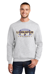 Core Fleece Crewneck Sweatshirt / Ash / Larkspur Middle School Football