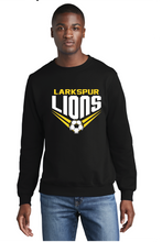 Core Fleece Crewneck Sweatshirt / Black / Larkspur Middle School Boys Soccer