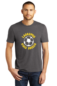 Triblend Softstyle Tee / Dark Heather Grey / Larkspur Middle School Girls Soccer