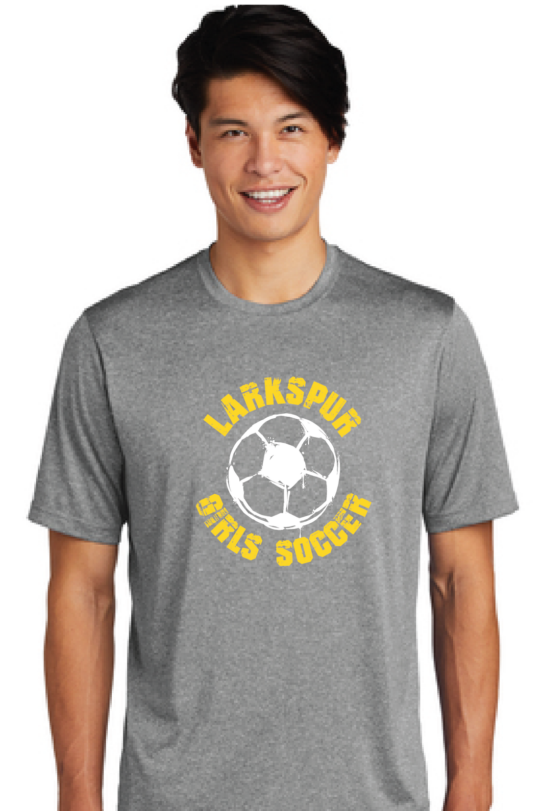 Heather Contender Tee / Vintage Heather / Larkspur Middle School Girls Soccer