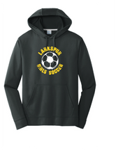 Performance Fleece Hooded Sweatshirt / Black / Larkspur Middle School Girls Soccer