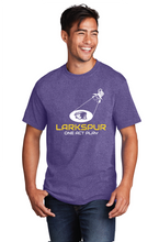 Cotton Tee  / Heather Purple / Larkspur Middle School One Act Play