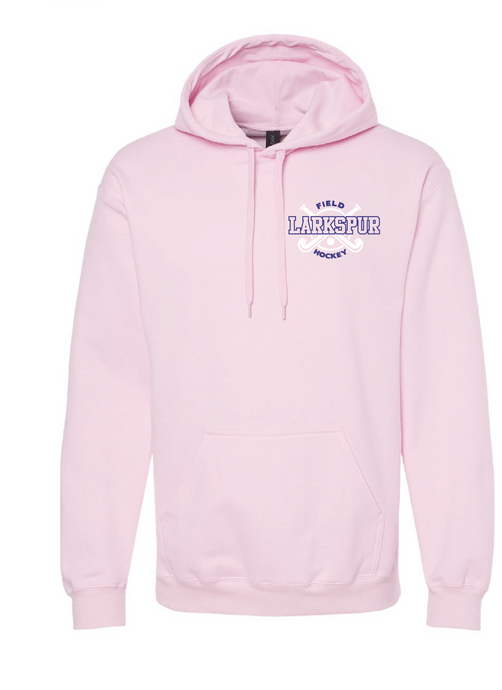Pullover Hooded Sweatshirt / Light Pink / Larkspur Middle School Field Hockey