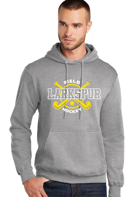 Core Fleece Pullover Hooded Sweatshirt / Athletic Heather / Larkspur Middle School Field Hockey