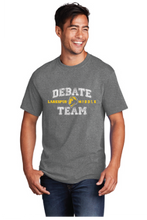 Core Cotton Tee / Graphite Heather / Larkspur Middle School Debate