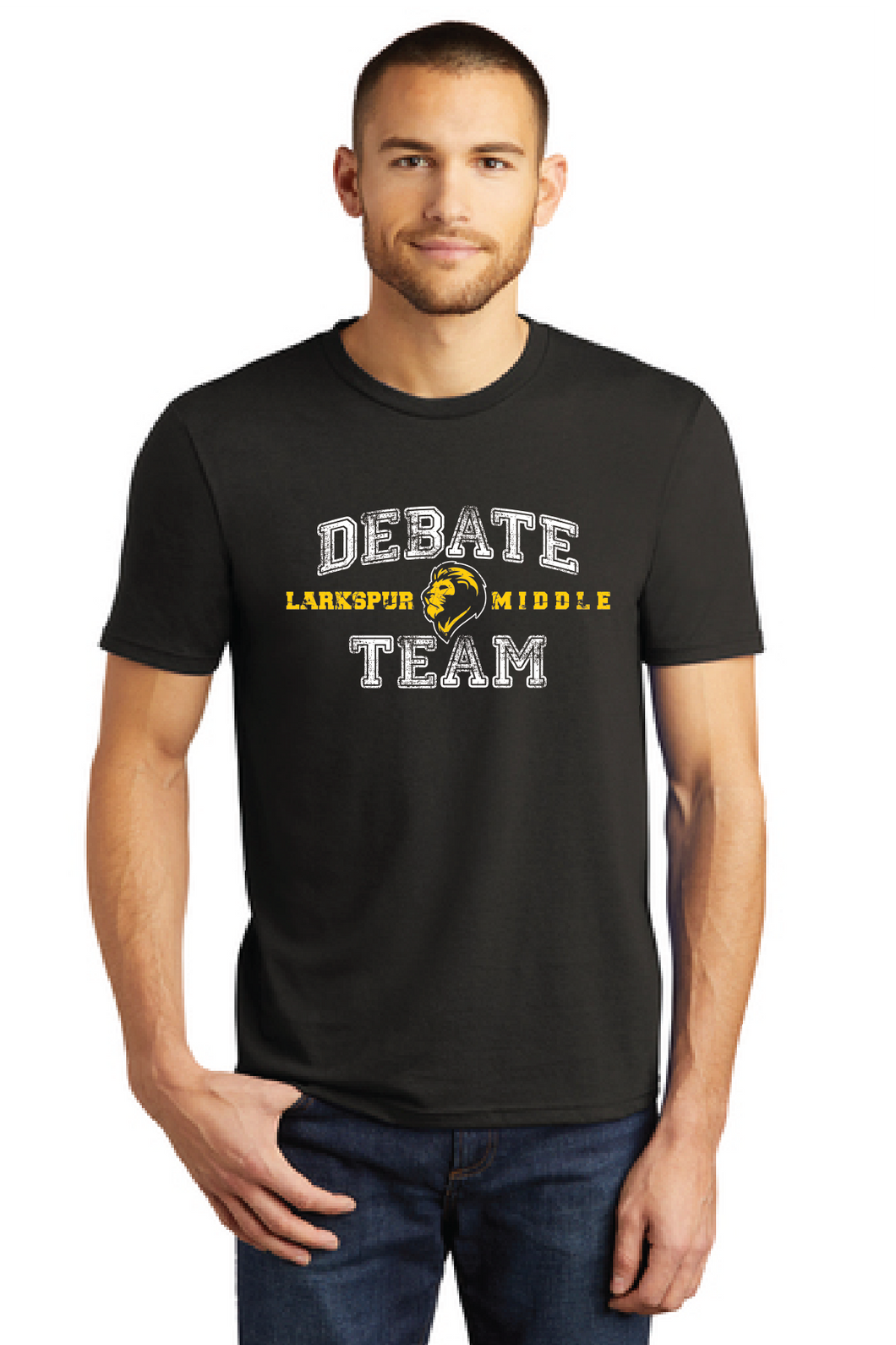 Perfect Tri Tee / Black / Larkspur Middle School Debate