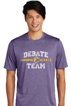 Heather Contender Tee / Heather Purple / Larkspur Middle School Debate