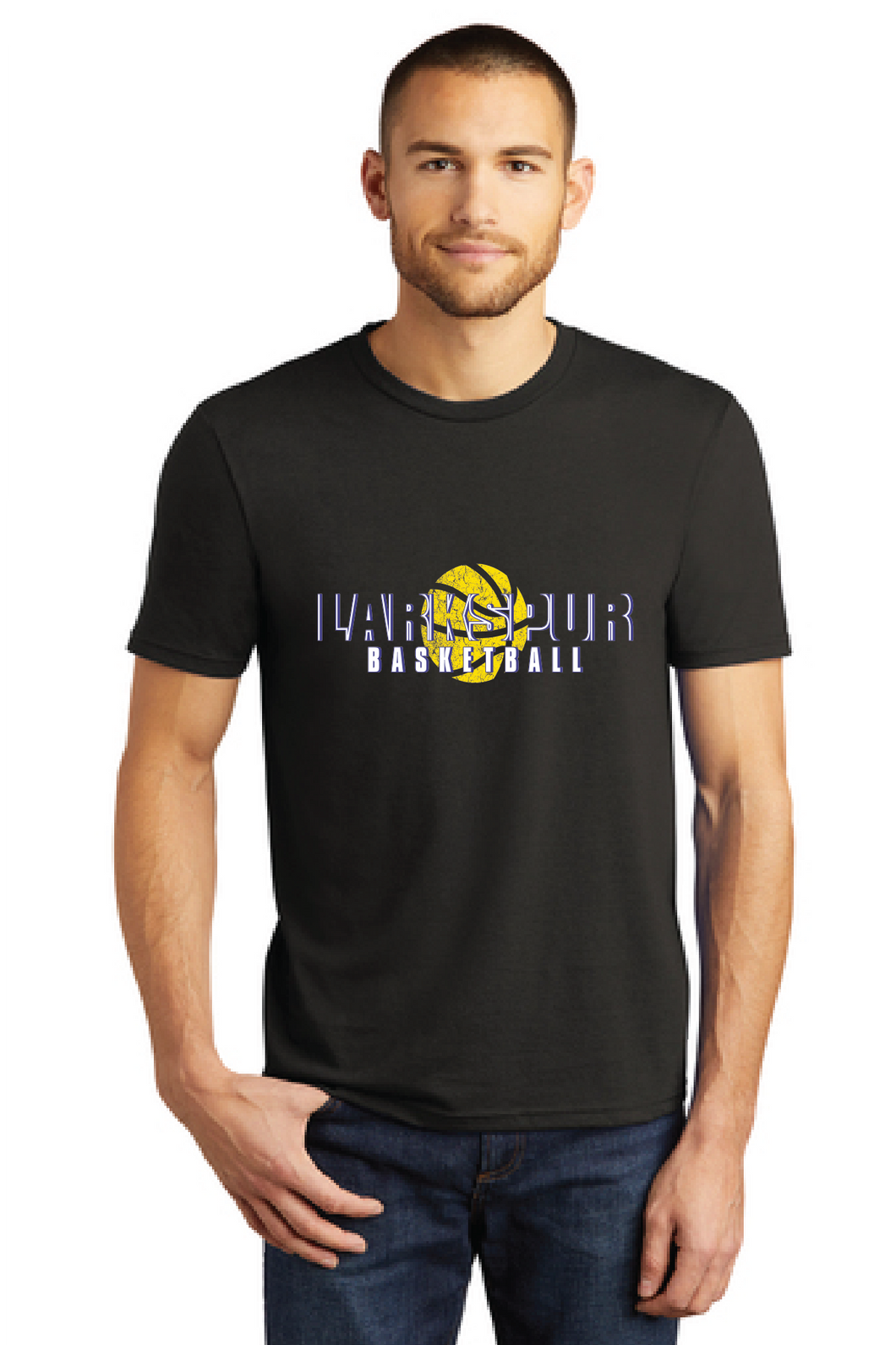 Perfect Tri Tee / Black / Larkspur Middle School Boys Basketball