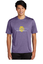 Heather Contender Tee / Heather Purple / Larkspur Middle School Boys Basketball