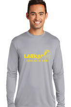 Long Sleeve Performance Tee / Silver / Larkspur Middle School Scholastic Bowl