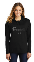 Women’s Featherweight French Terry Hoodie / Black / Legal Aid Society of Eastern Virginia