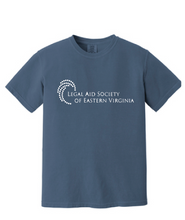 Heavyweight Ring Spun Tee / Blue Jean / Legal Aid Society of Eastern Virginia