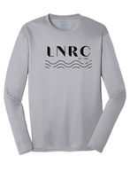 Long Sleeve Performance Tee (Youth & Adult) / Silver / Little Neck Run Club