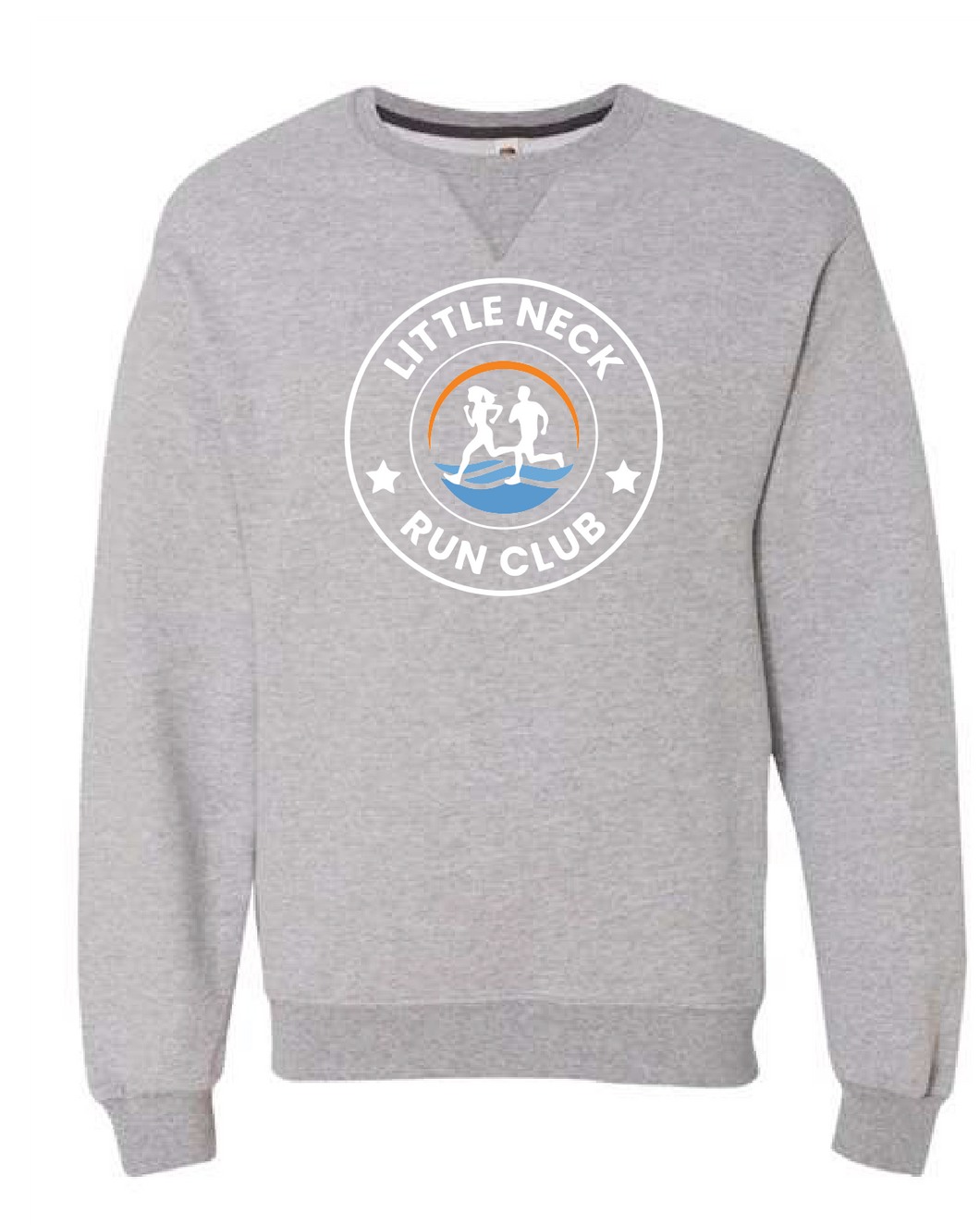 Sofspun Crewneck Sweatshirt / Athletic Heather / Little Neck Run Club