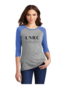 Women’s Perfect Tri 3/4-Sleeve Raglan / Royal Frost / Little Neck Run Club