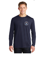 Long Sleeve Cotton Touch Tee / Navy / Little Neck Run Club