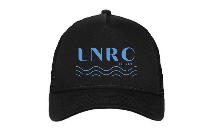 Snapback Trucker Cap / Black / Little Neck Run Club
