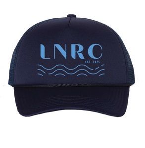 Foam Mesh-Back Trucker Cap / Navy / Little Neck Run Club