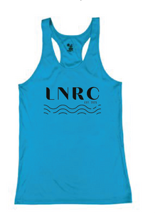 B-Core Racerback Tank Top (Youth & Adult) / Columbia Blue / Little Neck Run Club
