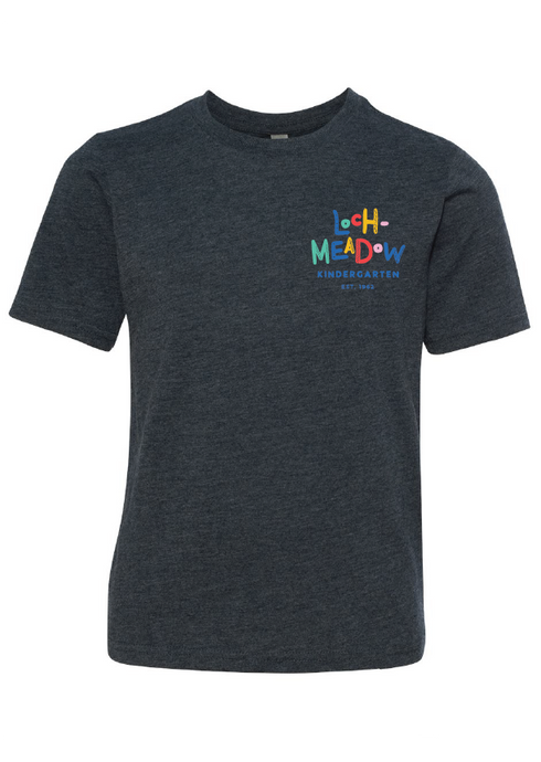 Triblend T-Shirt (Youth & Adult) / Vintage Navy / Loch Meadow Kindergarten