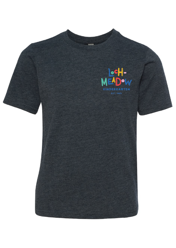 Triblend T-Shirt (Youth & Adult) / Vintage Navy / Loch Meadow Kindergarten