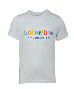 Triblend T-Shirt (Youth & Adult) / Heather White / Loch Meadow Kindergarten