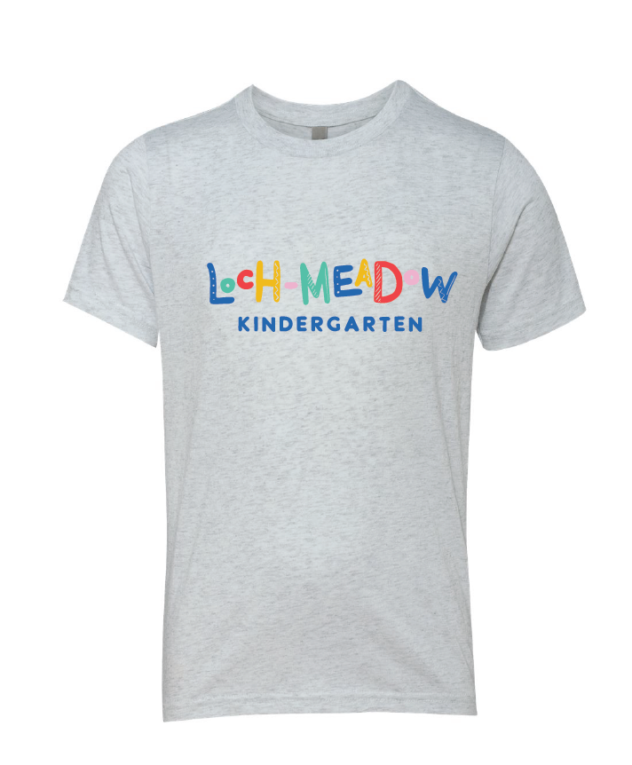 Triblend T-Shirt (Youth & Adult) / Heather White / Loch Meadow Kindergarten