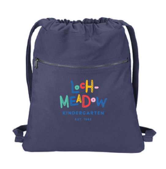 Beach Wash Cinch Pack / Denim Blue  / Loch Meadow Kindergarten