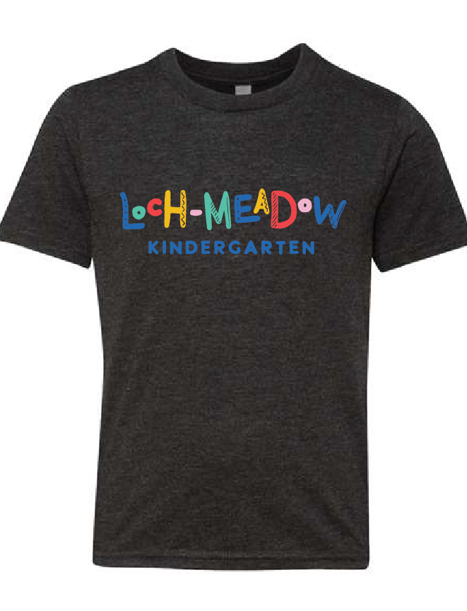 Triblend T-Shirt (Youth & Adult) / Vintage Black / Loch Meadow Kindergarten