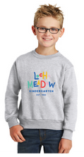 Core Fleece Crewneck Sweatshirt (Youth & Adult) / Ash / Loch Meadow Kindergarten