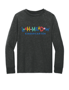 Perfect Triblend Long Sleeve Tee (Adult & Youth) / Black Frost / Loch Meadow Kindergarten