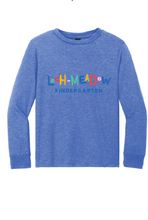 Perfect Triblend Long Sleeve Tee (Adult & Youth)  / Royal Frost / Loch Meadow Kindergarten