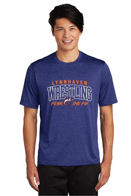PosiCharge Electric Heather Tee / Cobalt / Lynnhaven Middle Wrestling