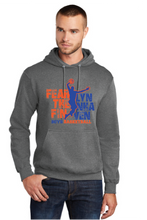 Fleece Pullover Hooded Sweatshirt / Dark Heather Charcoal / Lynnhaven Middle School Boys Basketball