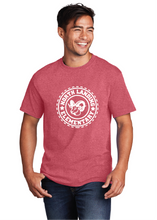 Core Cotton Tee / Heather Red / North Landing Elementary School