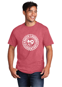 Core Cotton Tee / Heather Red / North Landing Elementary School