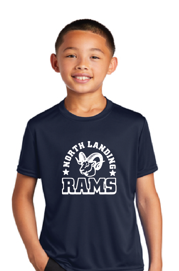 Performance Tee (Youth & Adult) / Navy / North Landing Elementary School