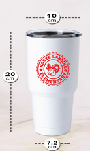 30oz Stainless Steel Tumbler / White / North Landing Elementary School