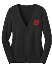 Ladies Concept Cardigan / Black / North Landing Elementary School Staff