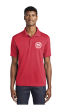 PosiCharge RacerMesh Polo / True Red / North Landing Elementary School Staff