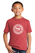 Core Cotton Tee (Youth & Adult) / Heather Red / North Landing Elementary School